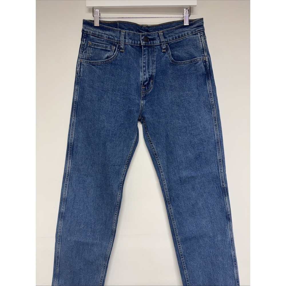Levis Jeans Mens 30x30 Straight Leg Workwear Medium Wash Blue 500 Series